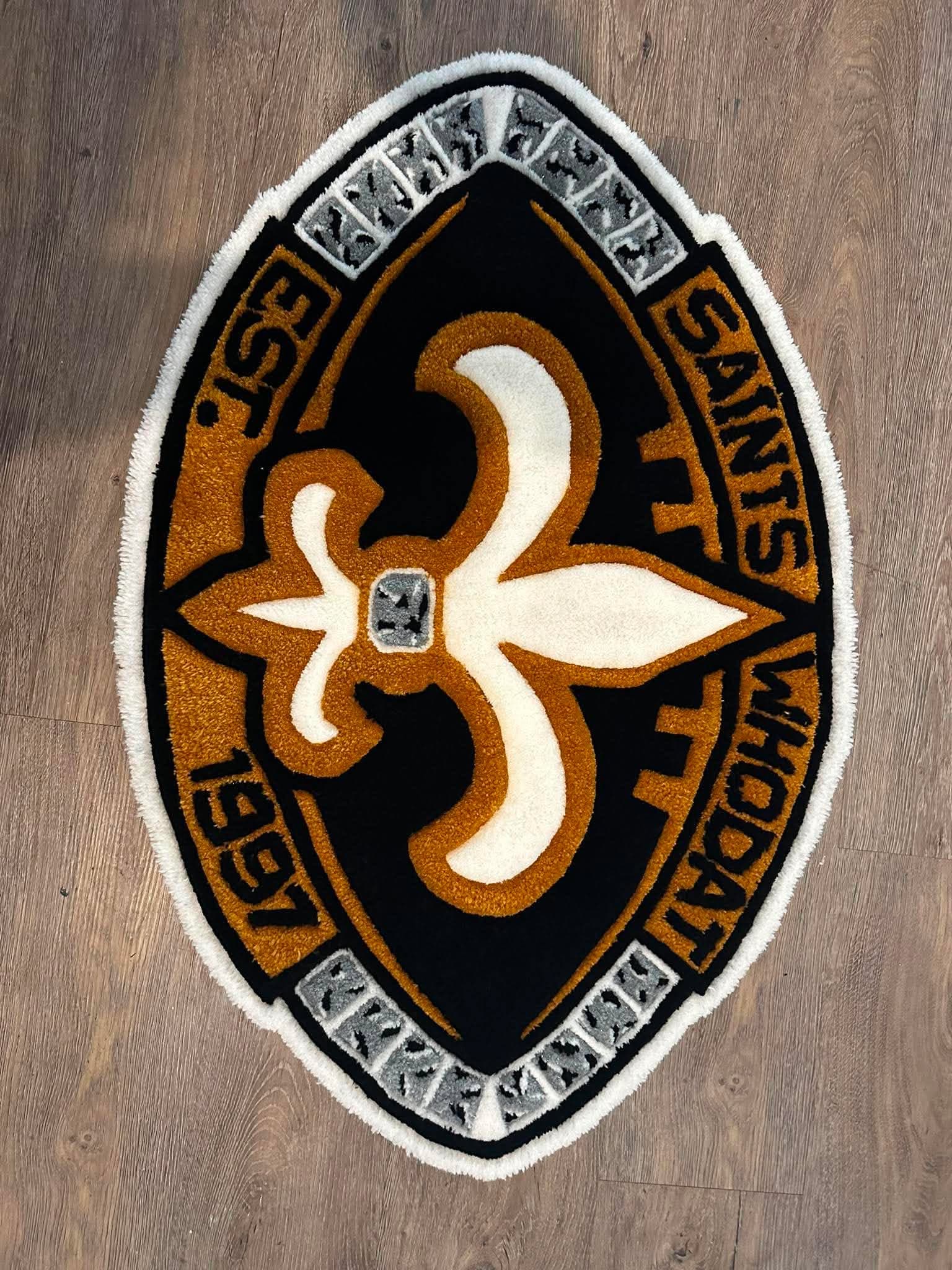 Custom tufted rug by Stubbs' Rugz